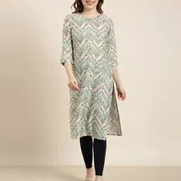 showoff Printed Straight Kurta-picture-23