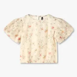 Girls Floral Print Regular Fit Top-image-23