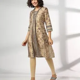 avaasa mix n' match Women Printed A-Line Kurta-picture-41