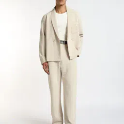 altheory by azorte Seersucker Knit Relaxed Fit Blazer image 1