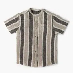yousta Boys Striped Regular Fit Shirt with Patch Pocket-picture-18
