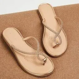 melange by lifestyle Women Embellished Slip-On Flat Sandals-picture-28