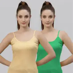 fbar Pack of 2 Sleeveless Camisole with Adjustable Straps-picture-19