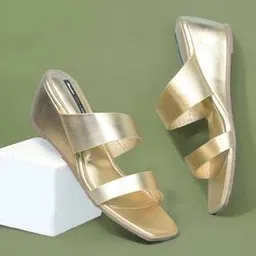 bata Women Square-Toe Slip-On Wedges-picture-53