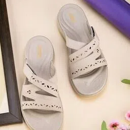 onsole Women Velcro-Fastening Flat Sandals with Open Toes Ring-picture-21