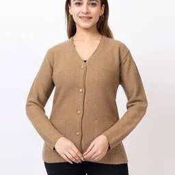 twenty me Women V-neck Cardigan-picture-38