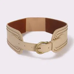 Women Embellished Leather Belt-image-3