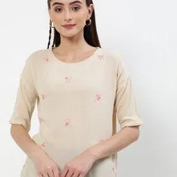 ateesa Floral Embroidered Round-Neck Top-picture-46