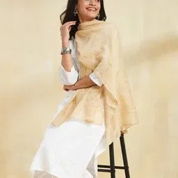 fabindia Women Embroidery Stole-picture-48