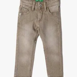 united colors of benetton Boys Stone-Wash Slim Fit Jeans-picture-27