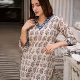 mialo fashion x ag Women Paisley Print Straight Kurti-picture-14