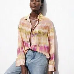 gufrina Women Tie & Dye Regular Fit Shirt-picture-39