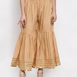 tag 7 plus Flared Shararas with Tassels-picture-20