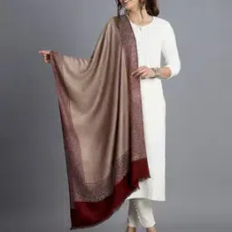 handicraft-palace Women Paisley Print Stole with Fringed Hem-picture-12