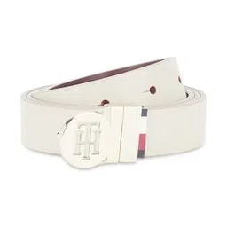 tommy hilfiger Leather Reversible Belt with Logo Buckle Closure-picture-18