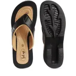 feet up Women Colourblock Flip-Flops-picture-11