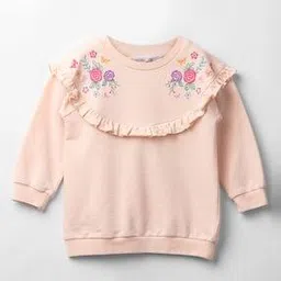 beebay Embroidered Round-Neck Sweatshirt-picture-16