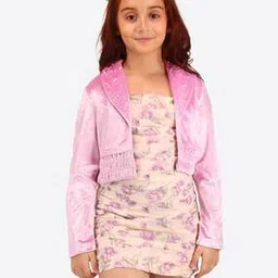 cutecumber Girls Floral Print Shift Dress-picture-48