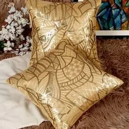 hosta homes Set of 2 Embellished Square Cushion Covers-picture-23