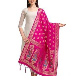 devangi Graphic Print Silk Dupatta-picture-41