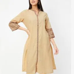 max Women Embroidered Straight Kurta-picture-34