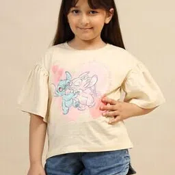 kidsville Girls Graphic Round- Neck T-shirt-picture-33