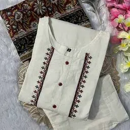 svaraa Women Embroidered Straight Kurta Set-picture-20