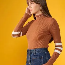 98°north Women Striped Slip-On Pullover-picture-24