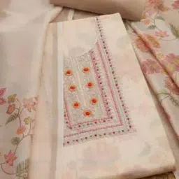 soch  Women Floral Unstitched Dress Material-picture-14