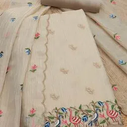 soch  Women Embroidery Unstitched Dress Material-picture-46