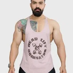 fuaark Men Typographic Print Sleeveless Vest-picture-26