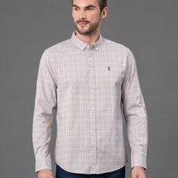 red tape Men Checked Regular Fit Shirt-picture-29