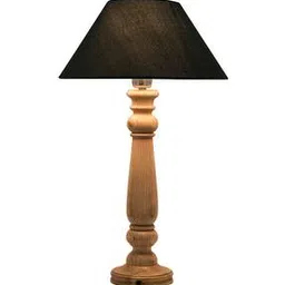 homesake Wooden Table Lamp with Cone Shade-picture-41