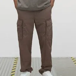 h&m Men Mid Rise Straight Fit Cargo Pants-picture-41
