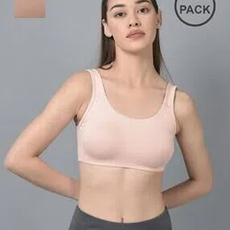 dollar Pack of 2 Non-Wired Sports Bras-picture-51