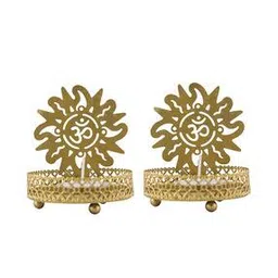 homesake Set of 2 Shadow OM Tea-Light Holders-picture-41