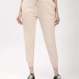 r&b Women Slim Fit Cuffed Joggers with Drawstring Waist-picture-16