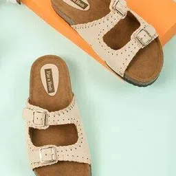 Women Open-Toe Slip-On Sandals -image-4