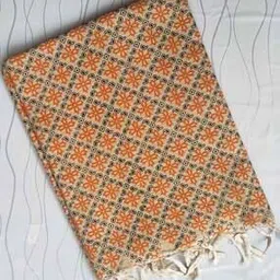 molcha by babita singh Madhubani Printed Dupatta with Tassels-picture-24