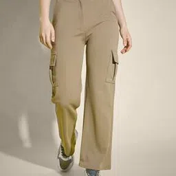 qioa Women Relaxed Fit Cargo Pants-picture-46