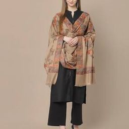 indie picks Handloom Pashmina Kashmiri Woollen Shawl-picture-6