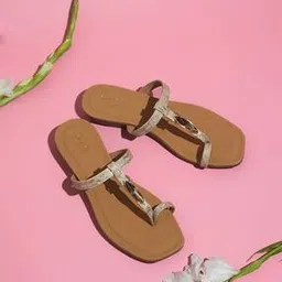 inc 5 Women Reptilian Toe-Ring Sandals-picture-45