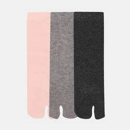 n2s next2skin Pack of 3 Solid Socks for Women-picture-10