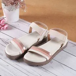 metro Women Sling-back Sandals with Synthetic Upper-picture-36