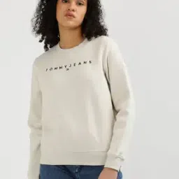 tommy hilfiger Regular Fit Linear Crew-Neck Sweatshirt-picture-23