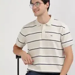 tommy hilfiger Men Striped Regular Fit Polo T-Shirt-picture-35