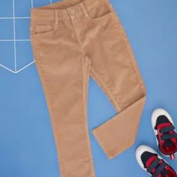 pantaloons junior Boys Mid Rise Cotton Trousers-picture-5