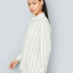 max Women Striped Regular Fit Shirt-picture-16