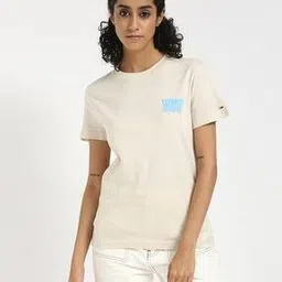 tommy hilfiger Women TJ Bubble Regular Fit Crew-Neck T-Shirt-picture-28