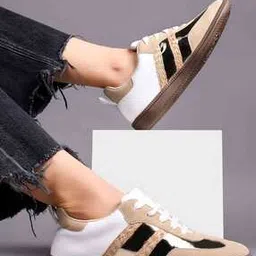 jm looks Women Colourblock Lace-Up Shoes with Stitch Detail-picture-37